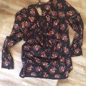 Silk juicy blouse